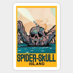 Visit Spider-Skull Island Sticker